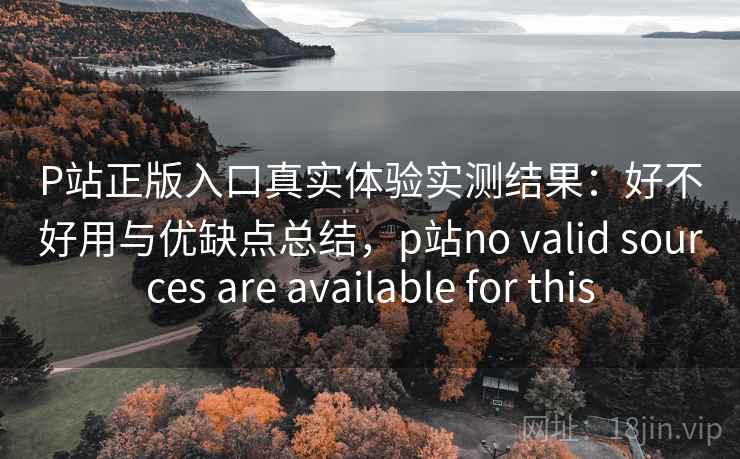 P站正版入口真实体验实测结果：好不好用与优缺点总结，p站no valid sources are available for this  第2张