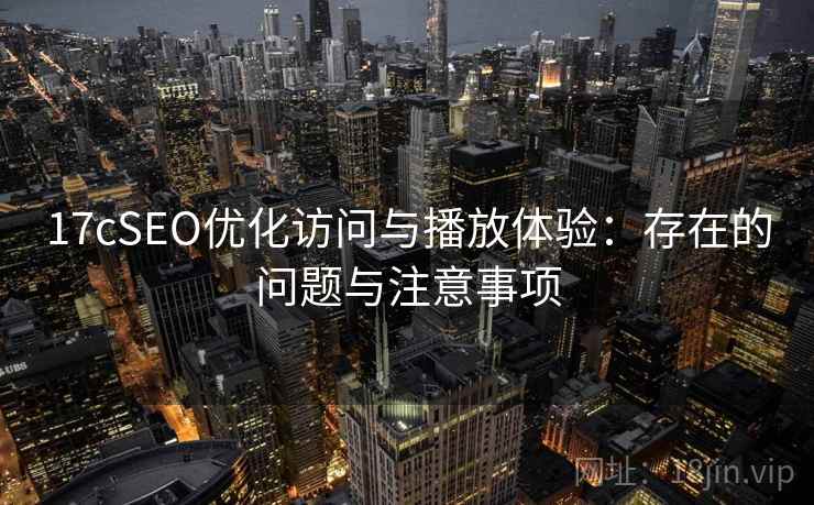 17cSEO优化访问与播放体验：存在的问题与注意事项  第2张