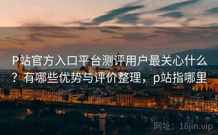 P站官方入口平台测评用户最关心什么？有哪些优势与评价整理，p站指哪里  第1张