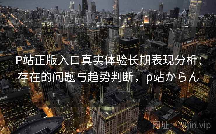 P站正版入口真实体验长期表现分析:存在的问题与趋势判断,p站からん 第2张 P站正版入口真实体验长期表现分析:存在的问题与趋势判断,p站からん 第2张