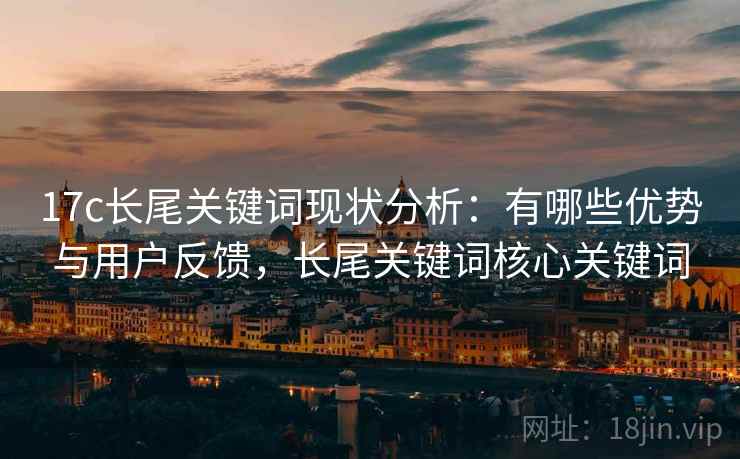 17c长尾关键词现状分析：有哪些优势与用户反馈，长尾关键词核心关键词