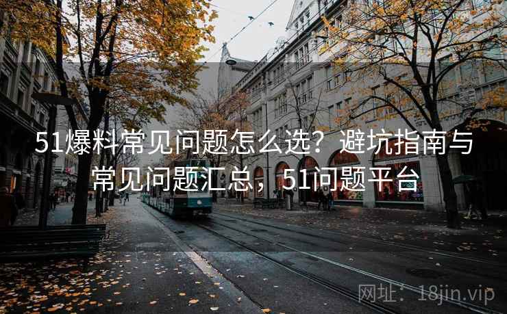 51爆料常见问题怎么选？避坑指南与常见问题汇总，51问题平台