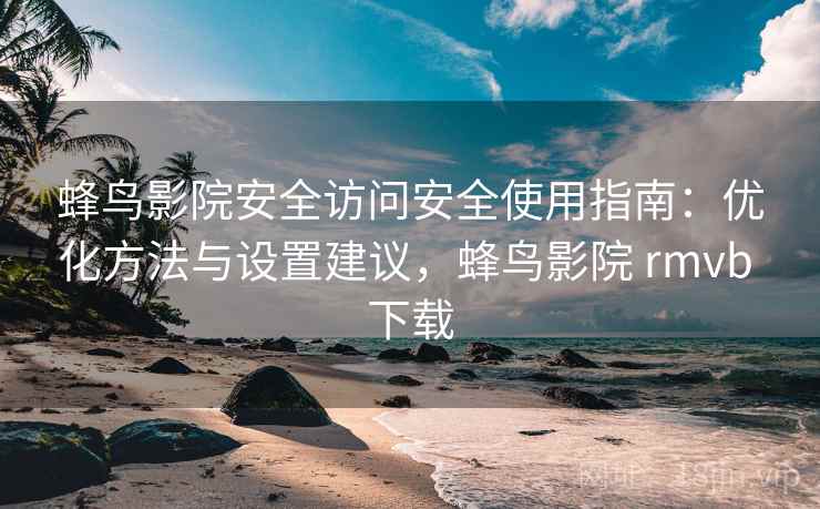 蜂鸟影院安全访问安全使用指南：优化方法与设置建议，蜂鸟影院 rmvb 下载  第2张